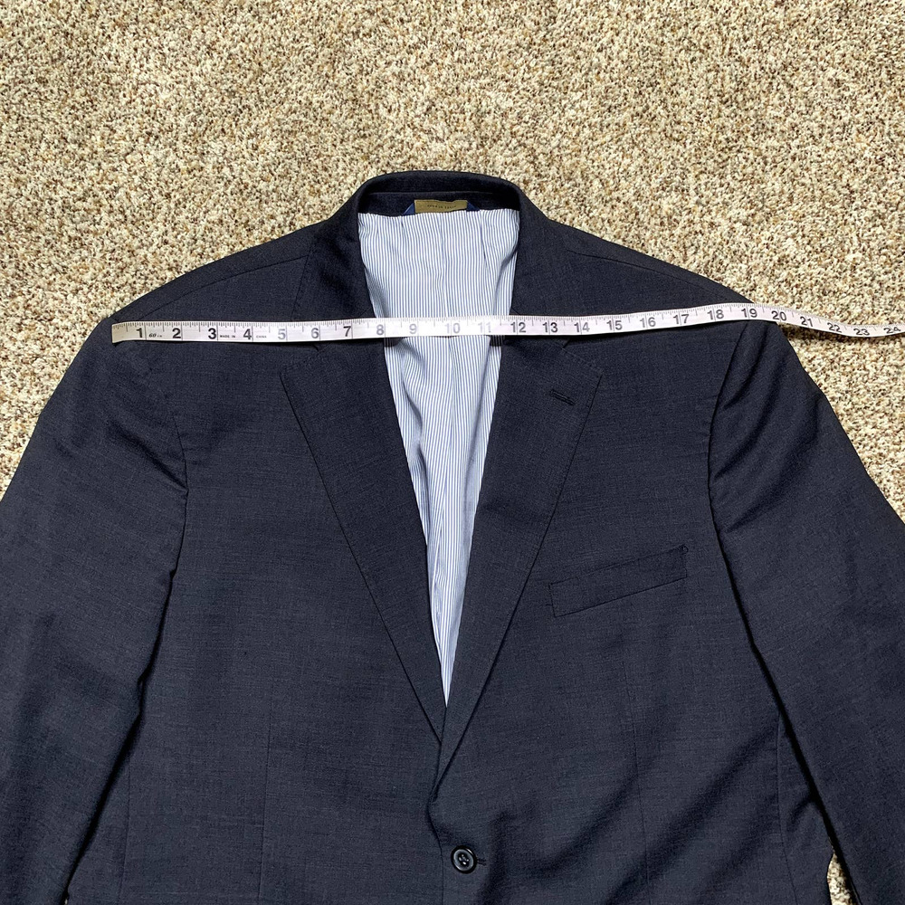 NWOT Brooks Brothers Explorer Mens Gray Long Sleeve Blazer Suit Madison Fit 46R - Picture 5 of 9